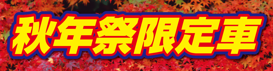 秋年祭特価車